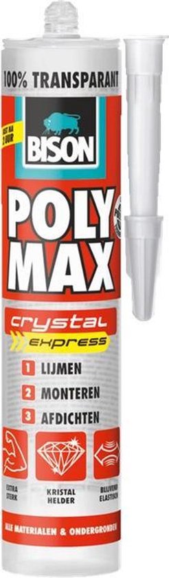 Bison Polymax Express - Transparant - 300 gram
