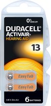 Duracell DA13 hoorapparaat batterij - Oranje