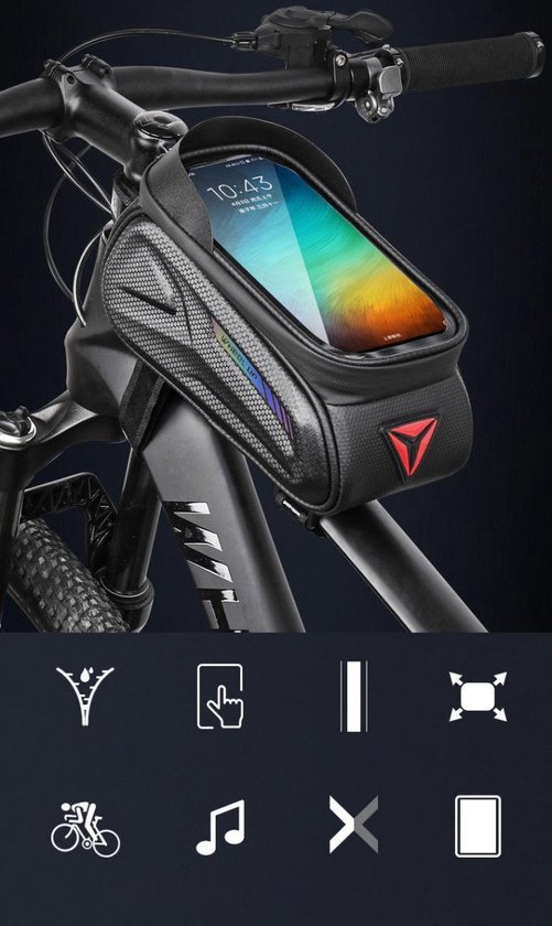 MKYRLX Sacoche de Guidon Vélo Étanche