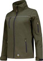 Tricorp 402009 Softshell Luxe Dames - Vrouwen - Leger - XXL