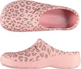 Dames Tuinklompen | Garden Clogs | Roze Leopard