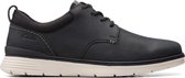 Clarks - Heren schoenen - Braxin Low - G - black combi - maat 10,5