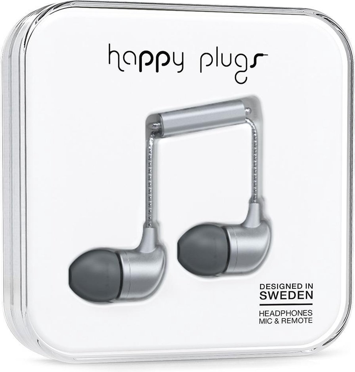 Happy Plugs In-Ear Headphones Deluxe Edition