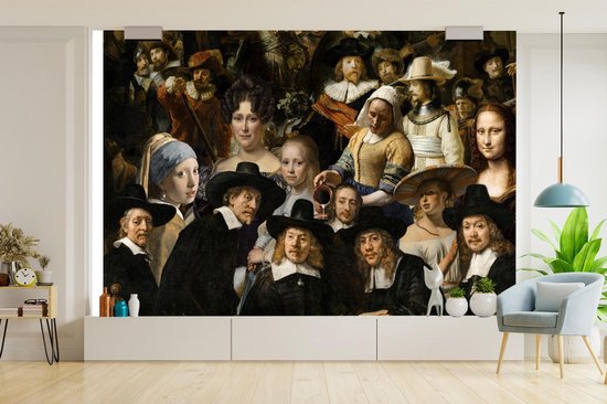 Papier peint - Papier peint photo Oude Meesters - Peintures - Collage - Largeur 360 cm x Hauteur 240 cm