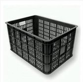 tormino pvc krat groot zwart 49l 48x35x27