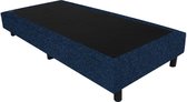 Bedworld Boxspring 100x220 - Tweedlook - Donker blauw (M79)