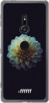 6F hoesje - geschikt voor Sony Xperia XZ2 -  Transparant TPU Case - Just a Perfect Flower #ffffff