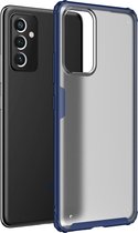 Samsung Galaxy A82 5G Hoesje - Mobigear - Shockproof Serie - Hard Kunststof Backcover - Blauw - Hoesje Geschikt Voor Samsung Galaxy A82 5G