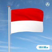 Vlag Indonesie 120x180cm
