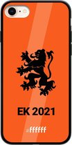 6F hoesje - geschikt voor iPhone 7 -  TPU Case - Nederlands Elftal - EK 2021 #ffffff