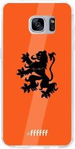 6F hoesje - geschikt voor Samsung Galaxy S7 Edge -  Transparant TPU Case - Nederlands Elftal #ffffff