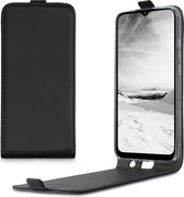 kwmobile hoesje voor met Samsung Galaxy A02s - Flip cover met magnetische sluiting in zwart