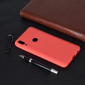 Voor Huawei P Smart Z Candy Color TPU Case (rood)