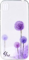 Stijlvol en mooi patroon TPU beschermhoes voor Huawei Y5 2019 (paardebloem)