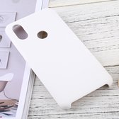 Effen kleur Vloeibare siliconen valbestendige beschermhoes voor Xiaomi Mi 6X (wit)
