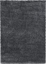 Extra hoogpolig shaggy vloerkleed Brilliant - grey - 140x200 cm