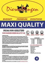 Budget premium dogfood adult maxi quality - 14 kg - 1 stuks
