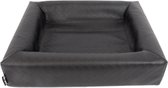 Bia bed hondenmand square zwart - bia-100 120x100x15 cm - 1 stuks