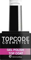 Top coat voor gel nagellak van TOPCODE Cosmetics - Super Shine Top Coat - MCMX501 - 15 ml