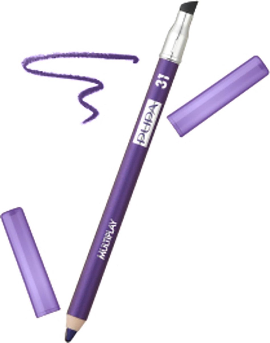 Bol.com Pupa Milano Multiplay Oogpotlood -  31 Wisteria Violet aanbieding