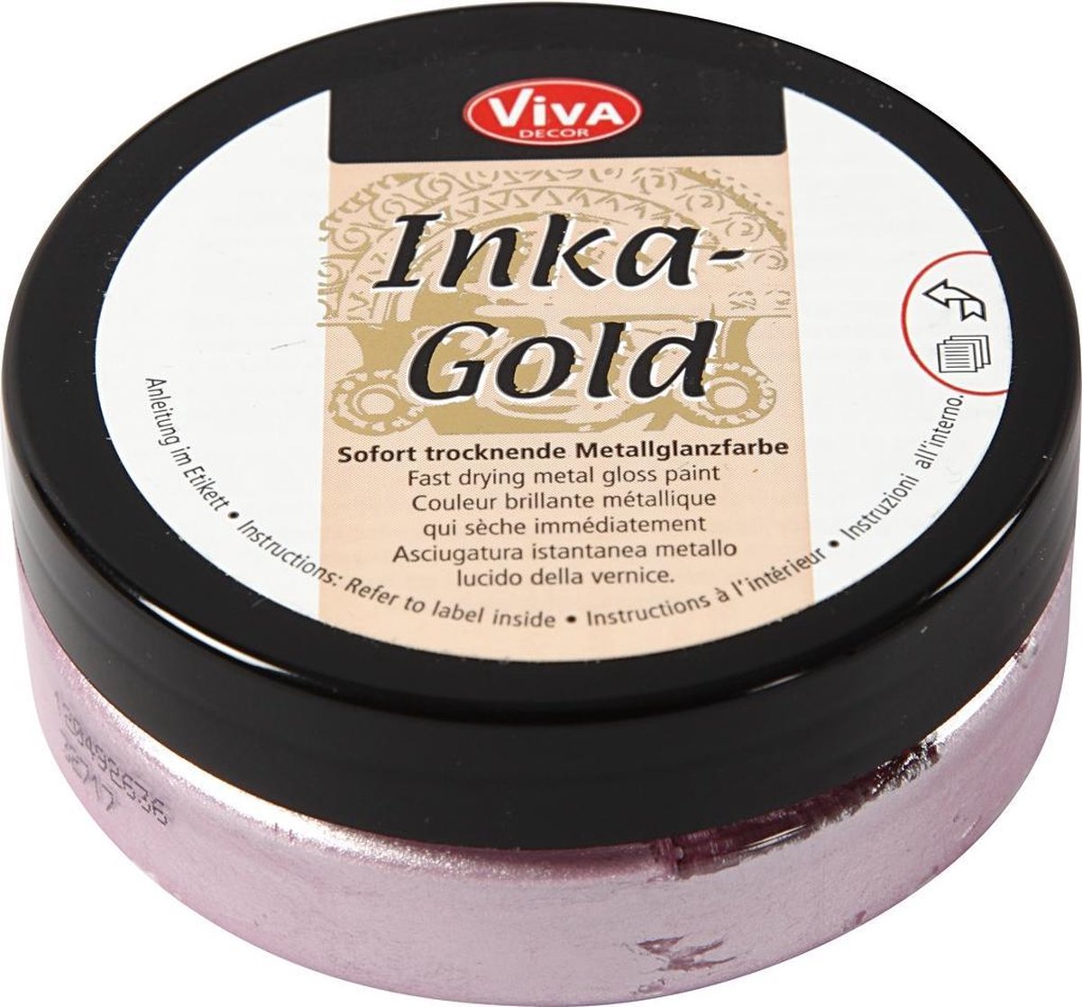 Pasta Wax - Glanswax - Inka Gold - rose quartz - Viva Decor - 50ml