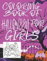 Coloring Book of Halloween for Girls