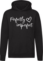 Perfectly Imperfect Hoodie | sweater | perfect | happy | gelukkig zijn | raar | apart | unisex | capuchon