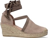 Fred De La Bretoniere 153010224 Espadrilles - Met Sleehak - Dames - Taupe - Maat 39