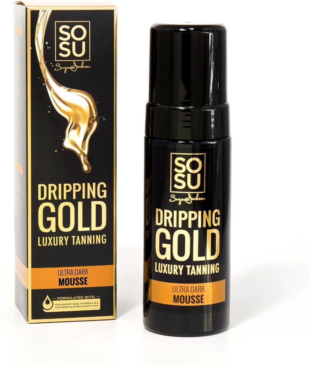 SOSU Dripping Gold Luxury Tanning Mousse Ultra Dark