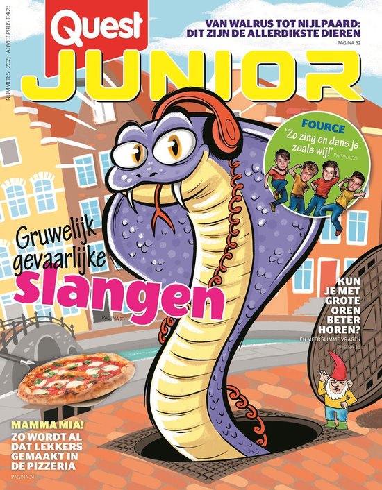 Quest Junior editie 5 2021 - tijdschrift | bol.com