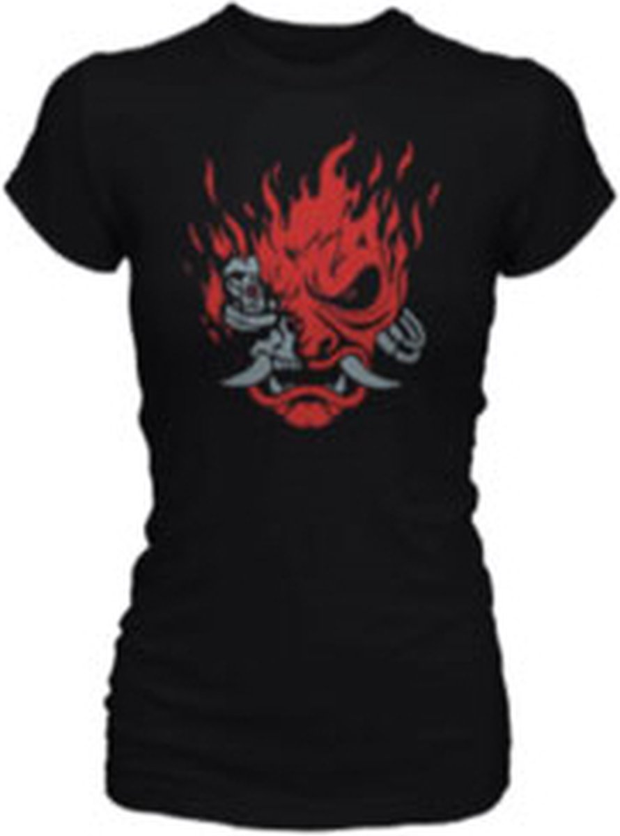 Cyberpunk 2077 - Samurai Black Woman T-Shirt - XL