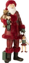 J-Line Kerstman Poly Rood/Groen