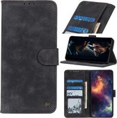 Voor Xiaomi Redmi K40 Pro Antilope Textuur Magnetische Gesp Horizontale Flip PU Leather Case met Kaartsleuven & Portemonnee & houder (Zwart)