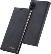 Voor Galaxy Note 10 Plus LC.IMEEKE LC-002-serie Huid Handgevoel PU + TPU Horizontale flip lederen tas met houder & kaartsleuf & portemonnee (zwart)