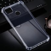 Voor Geschikt voor Xiaomi Redmi 9C vierhoekige anti-drop ultradunne TPU-hoes