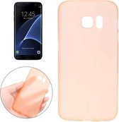 Voor Galaxy S7 Edge / G935 0,3 mm ultradunne doorschijnende kleur PP beschermhoes (oranje)