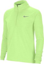 Nike - Pacer Half-Zip Top  - Hardlooptop Dames - XS - Groen