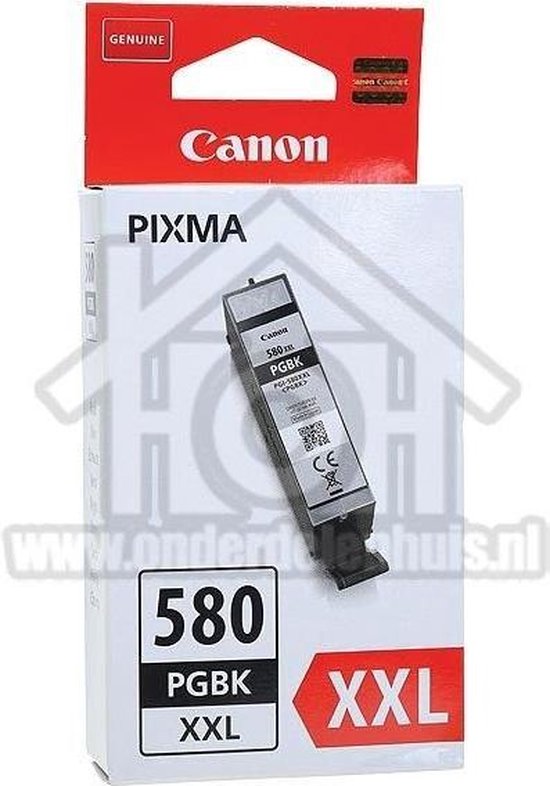 Canon PGI-580PGBK XXL inkt cartridge pigment zwart extra hoge capaciteit (origineel) - Canon