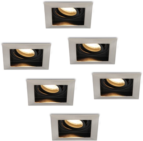 HOFTRONIC Modesto Vierkante Inbouwspot