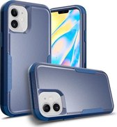 TPU + pc schokbestendige beschermhoes voor iPhone 11 (koningsblauw)