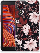 Silicone Back Case Geschikt voor Samsung Xcover 5 Enterprise Edition | Geschikt voor Samsung Galaxy Xcover 5 GSM Hoesje Watercolor Flowers
