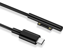 Let op type!! Microsoft Surface Pro 6/5 naar USB-C/type-C Male interfaces power adapter oplader kabel voor Microsoft Surface Pro 6/5/4/3/Microsoft Surface go