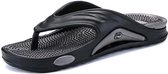 Ultra Light Massage Bottom Leisure Sport Comfortabele slippers voor heren (kleur: grijs, maat: 41)
