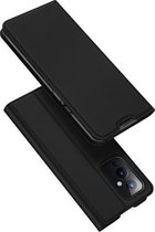 Voor OnePlus 9 DUX DUCIS Skin Pro Series Horizontale Flip PU + TPU lederen hoes met houder en kaartsleuven (zwart)