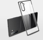 Voor Galaxy Note10 X-level Dawn-serie transparant ultradunne TPU-hoes (zwart)