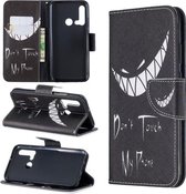 Gekleurde tekening patroon horizontaal Flip lederen hoes met houder & kaartsleuven & portemonnee voor Huawei P20 lite (2019) / nova 5i (Smirk)