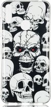 Red Eye Ghost Pattern Noctilucent TPU Soft Case voor Huawei Y7 Pro (2019)