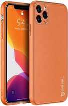 Voor iPhone 11 Pro DUX DUCIS YOLO-serie PU + PC + TPU beschermhoes (oranje)