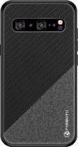 PINWUYO Honors Series schokbestendige pc + TPU beschermhoes voor Galaxy S10 5G (zwart)