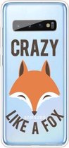Voor Samsung Galaxy S10 5G schokbestendig geverfd TPU beschermhoes (Fox Head)